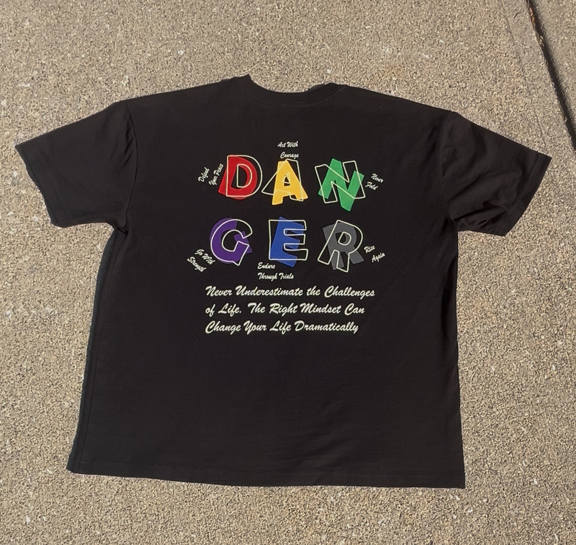 Danger Tee (Black)