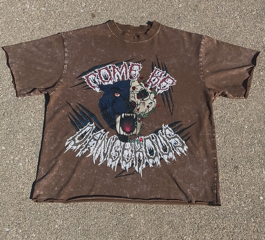 Come Be Dangerous Cropped Tee