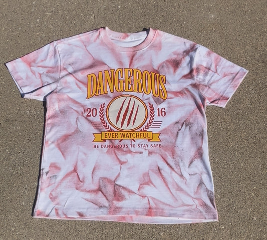 Danger U spray-paint  Tee